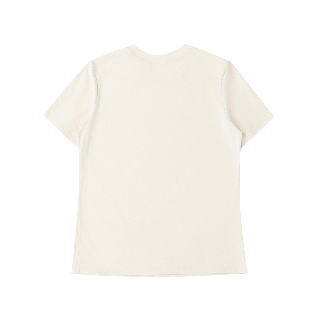 WOMEN`S SLIM FIT T-SHIRT - SORRY I´M LATE, I SAW A DOG