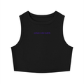 MAIN CHARACTER TIGHT CREWNECK CROP TANK TOP -  SEARCHING FOR A REALITY I ACTUALLY LIKE
