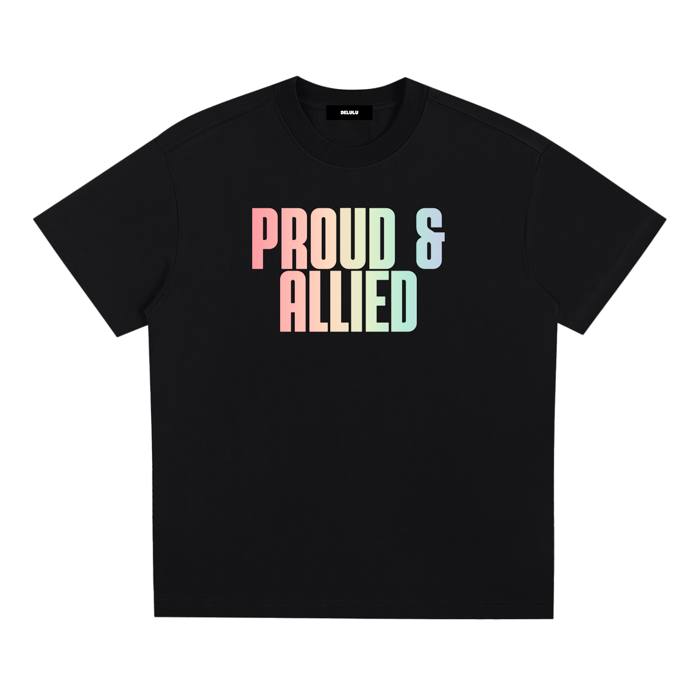 PRIDE LOOSE FIT UNISEX T-SHIRT - PROUD AND ALLIED