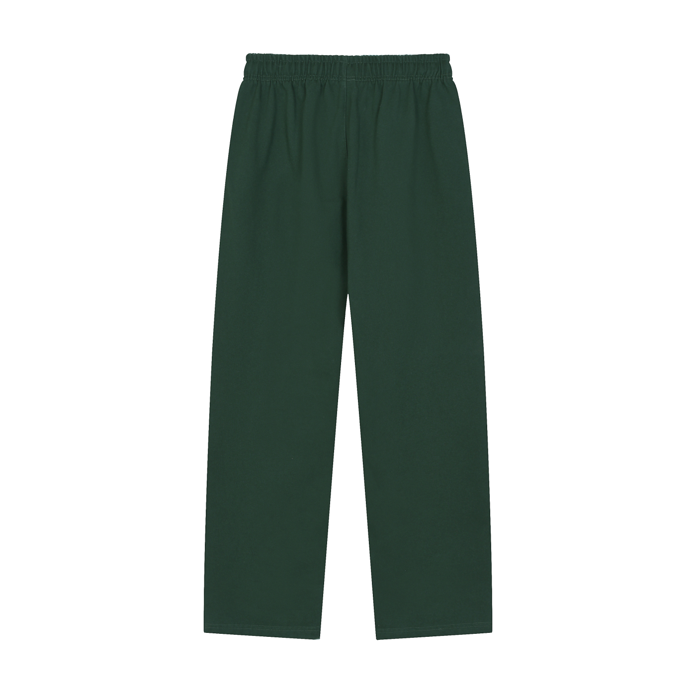 STRAIGHT-LEG SWEATPANTS UNISEX - GREEN