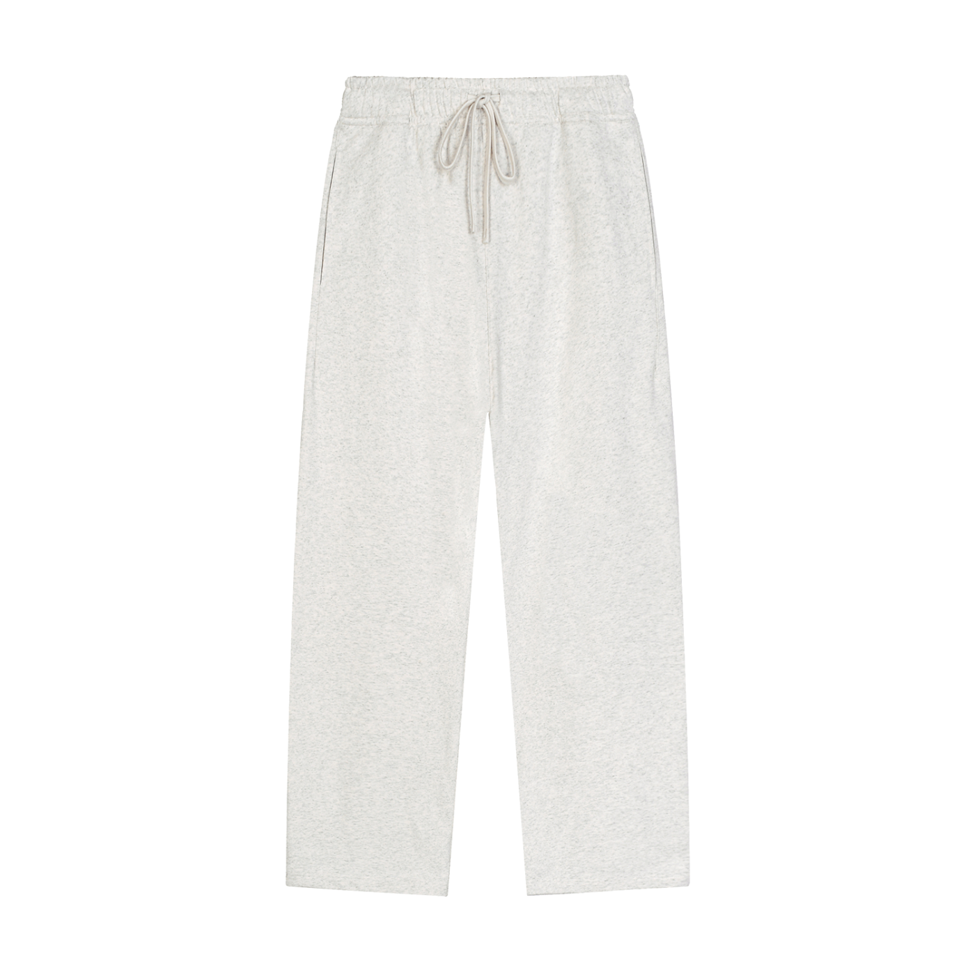 STRAIGHT-LEG SWEATPANTS UNISEX - GREY