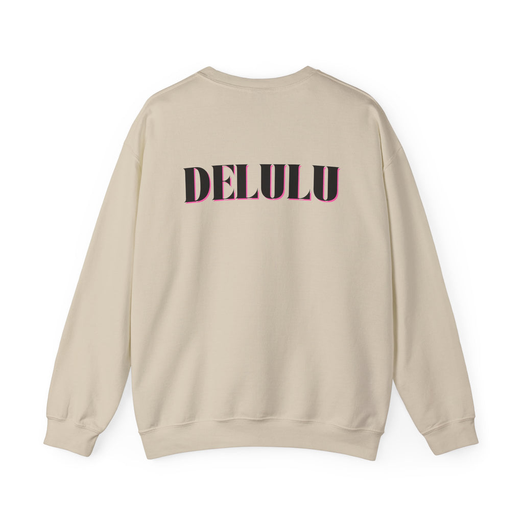 01 STATEMENT CREWNECK DELULU