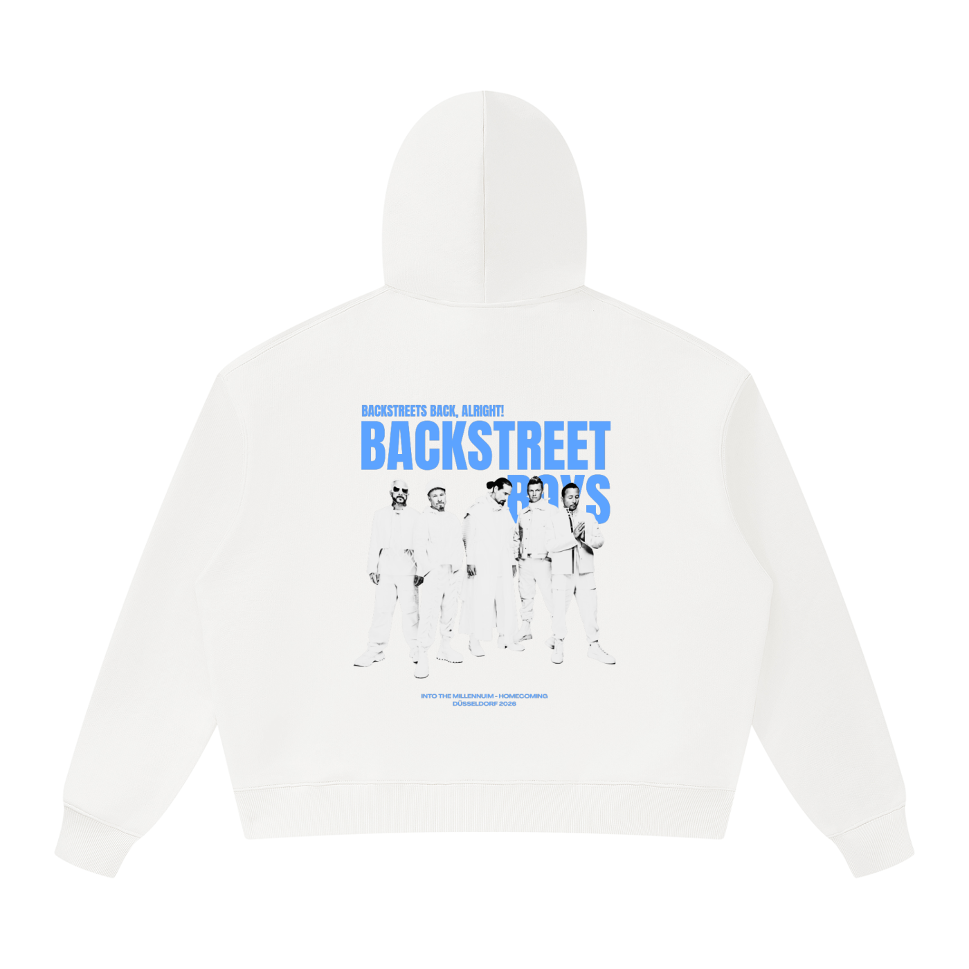 UNISEX OVERSIZED HEAVYWEIGHT HOODIE - HOMECOMING DÜSSELDORF - AS LONG AS YOU LOVE ME