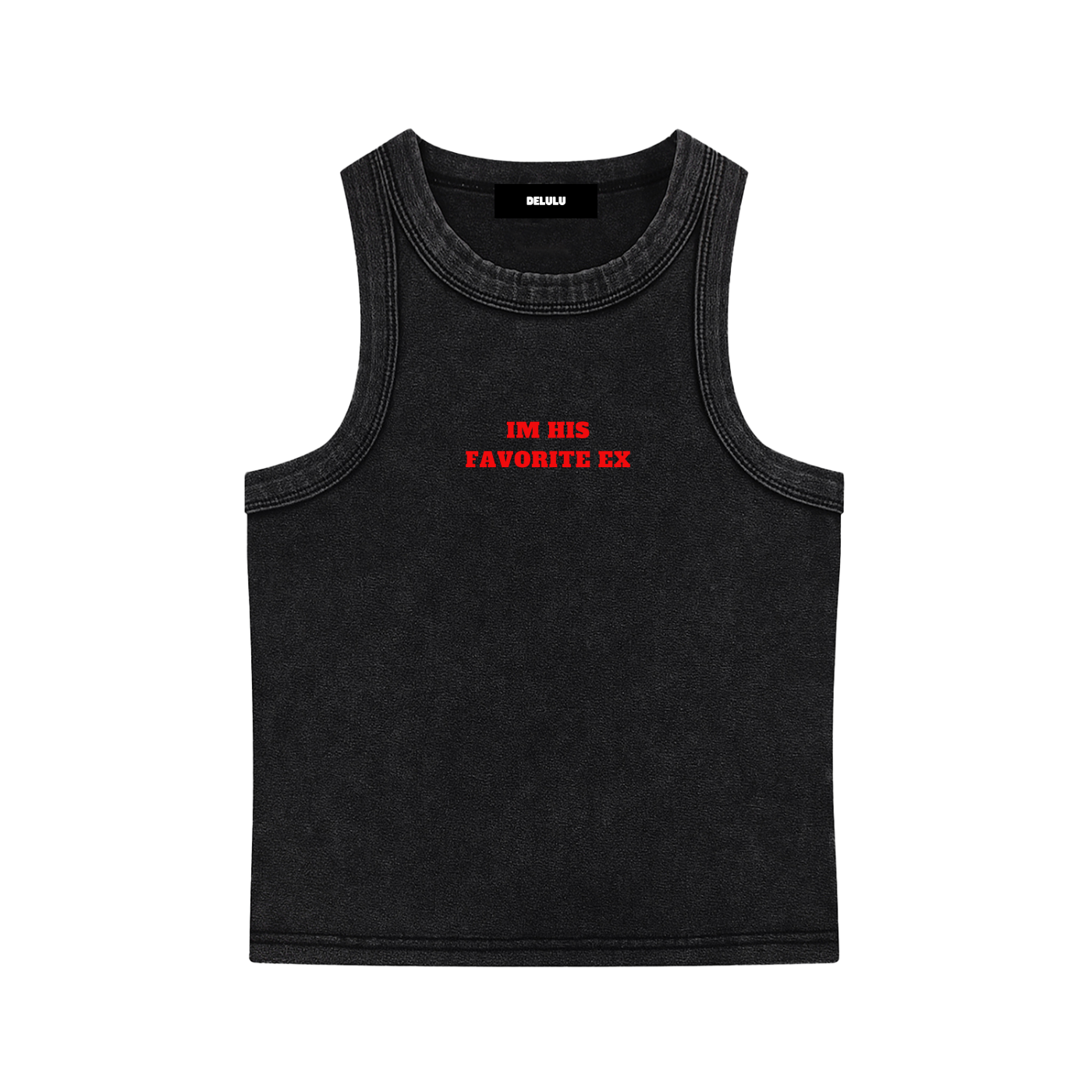 SNOW WASHED TANK TOP FAVORITE EX