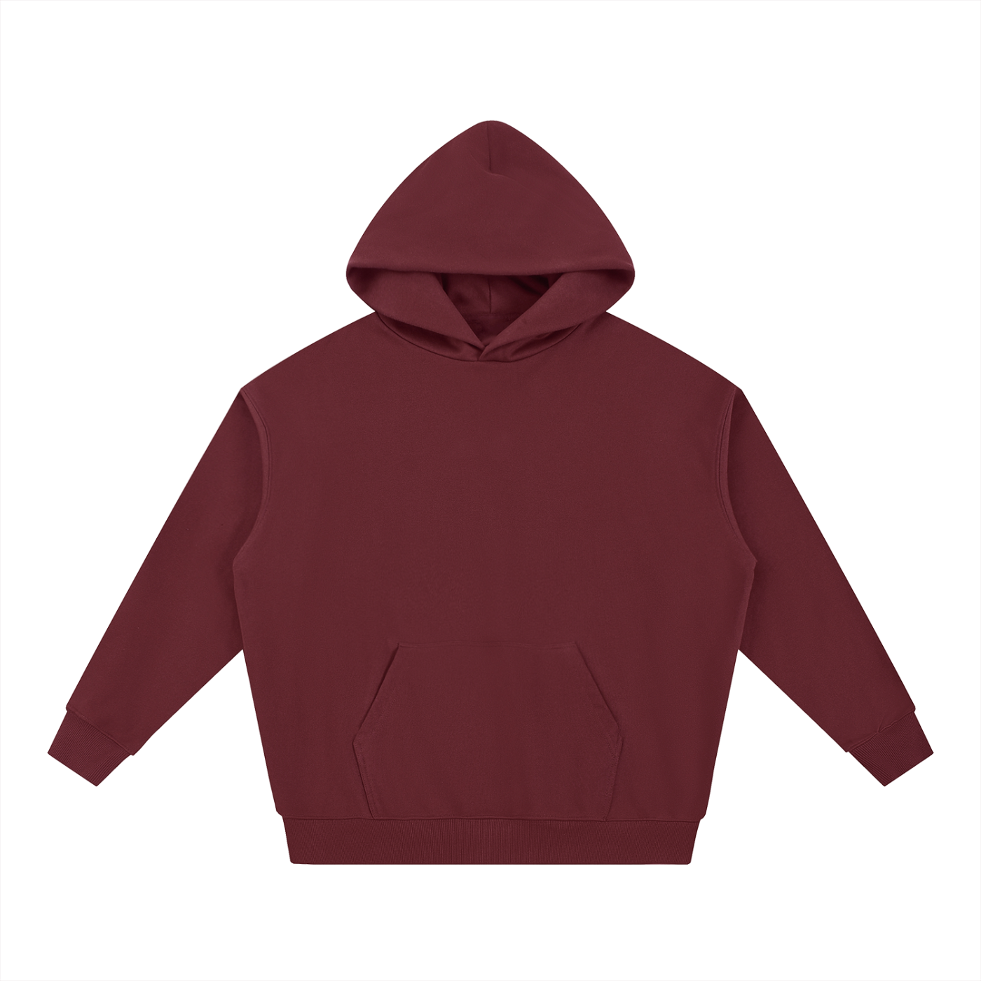 ESSENTIAL HEAVYWEIGTH HOODIE UNISEX - RED
