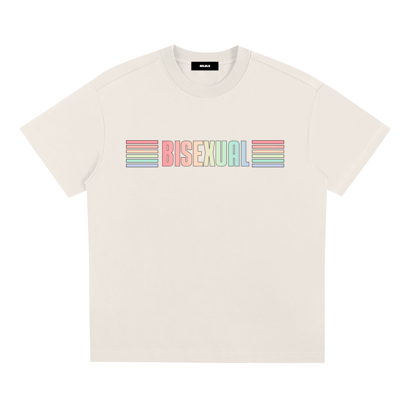 PRIDE LOOSE FIT UNISEX T-SHIRT - BISEXUAL