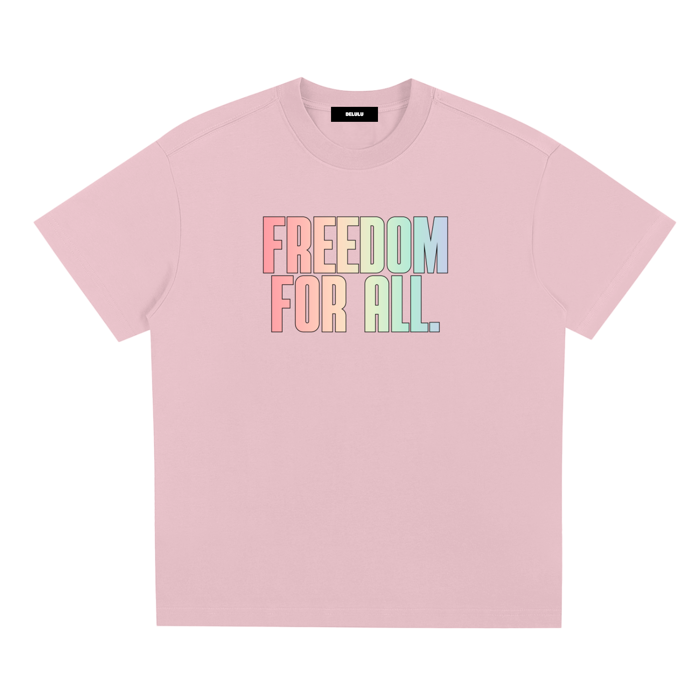 PRIDE LOOSE FIT UNISEX T-SHIRT - FREEDOM FOR ALL
