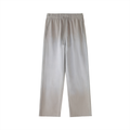 BASIC VINTAGE WASHED GRADIENT STRAIGHT-LEG SWEATPANTS LIGHT GREY