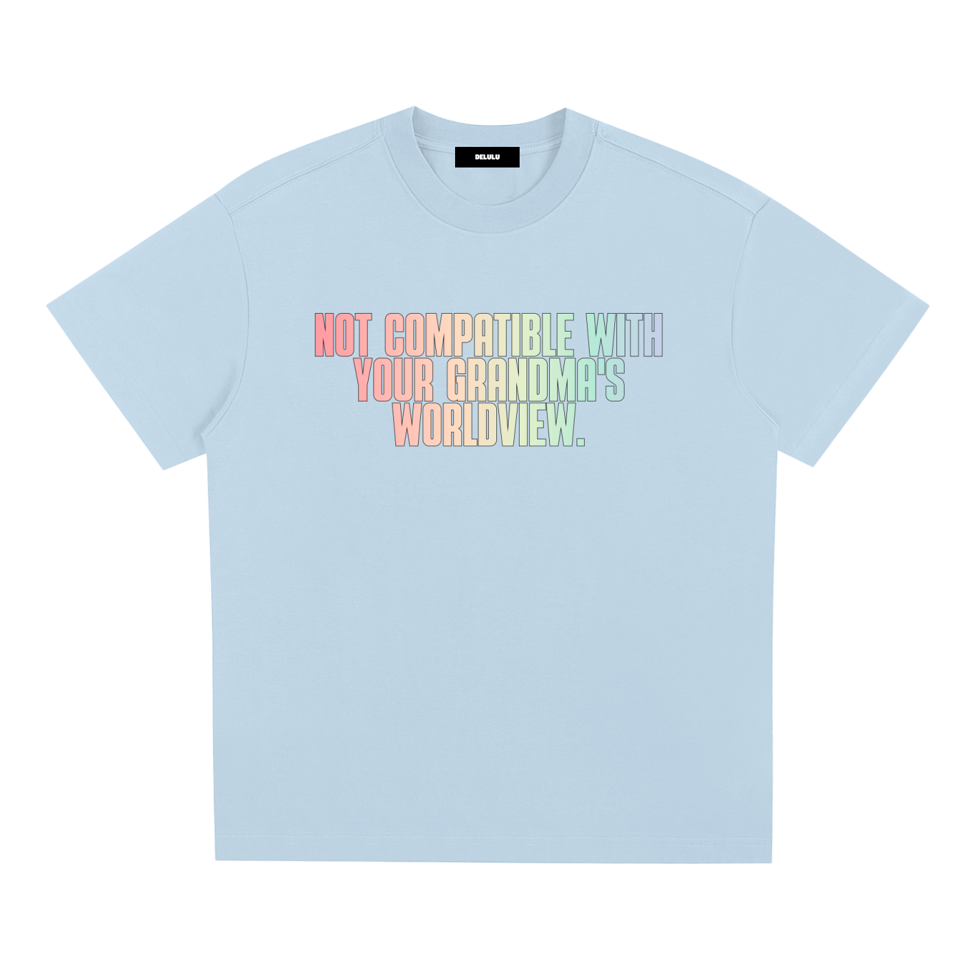 PRIDE LOOSE FIT UNISEX T-SHIRT - NOT COMPATIBLE