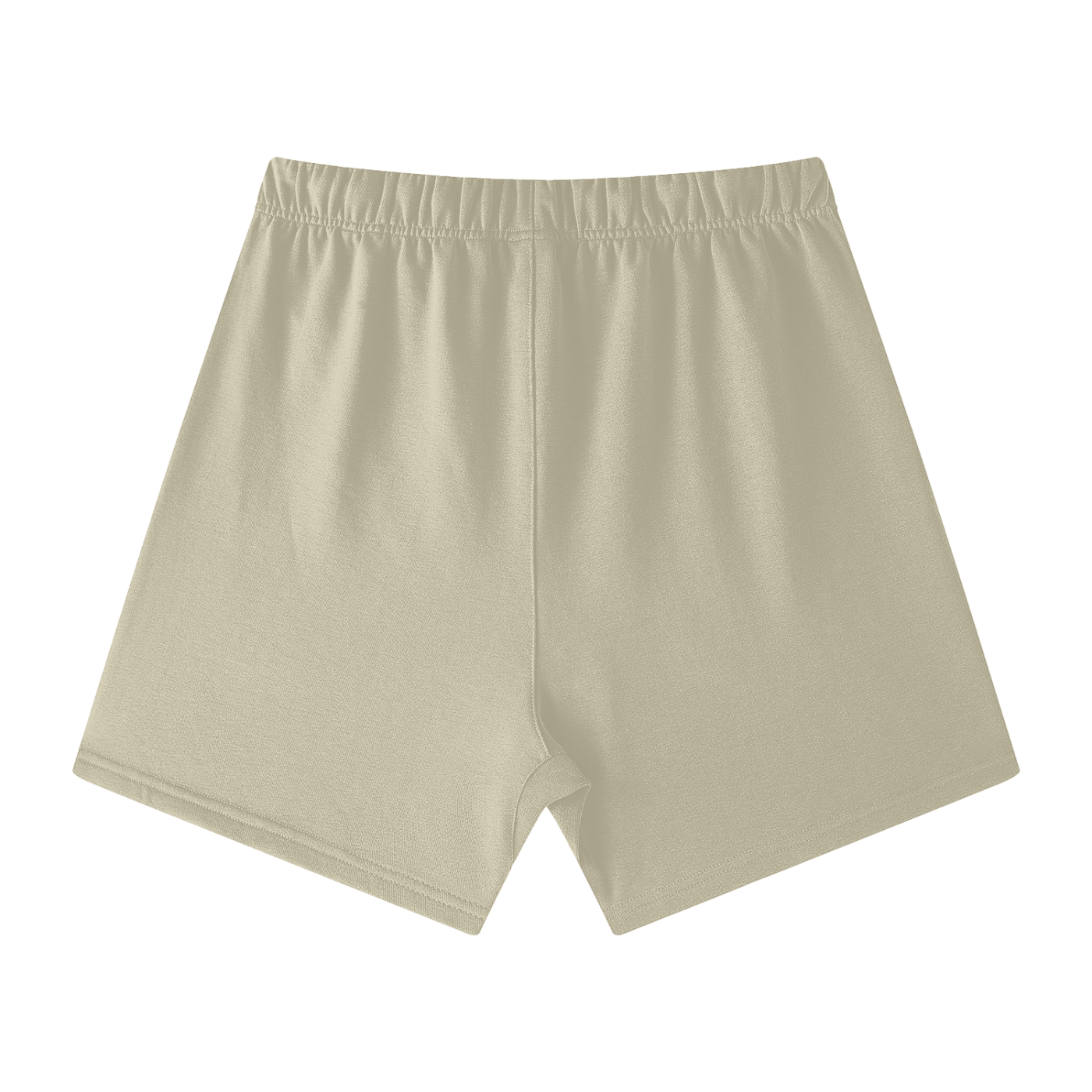 UNISEX EARTH TONE LOOSE FIT COTTON SHORTS SAND
