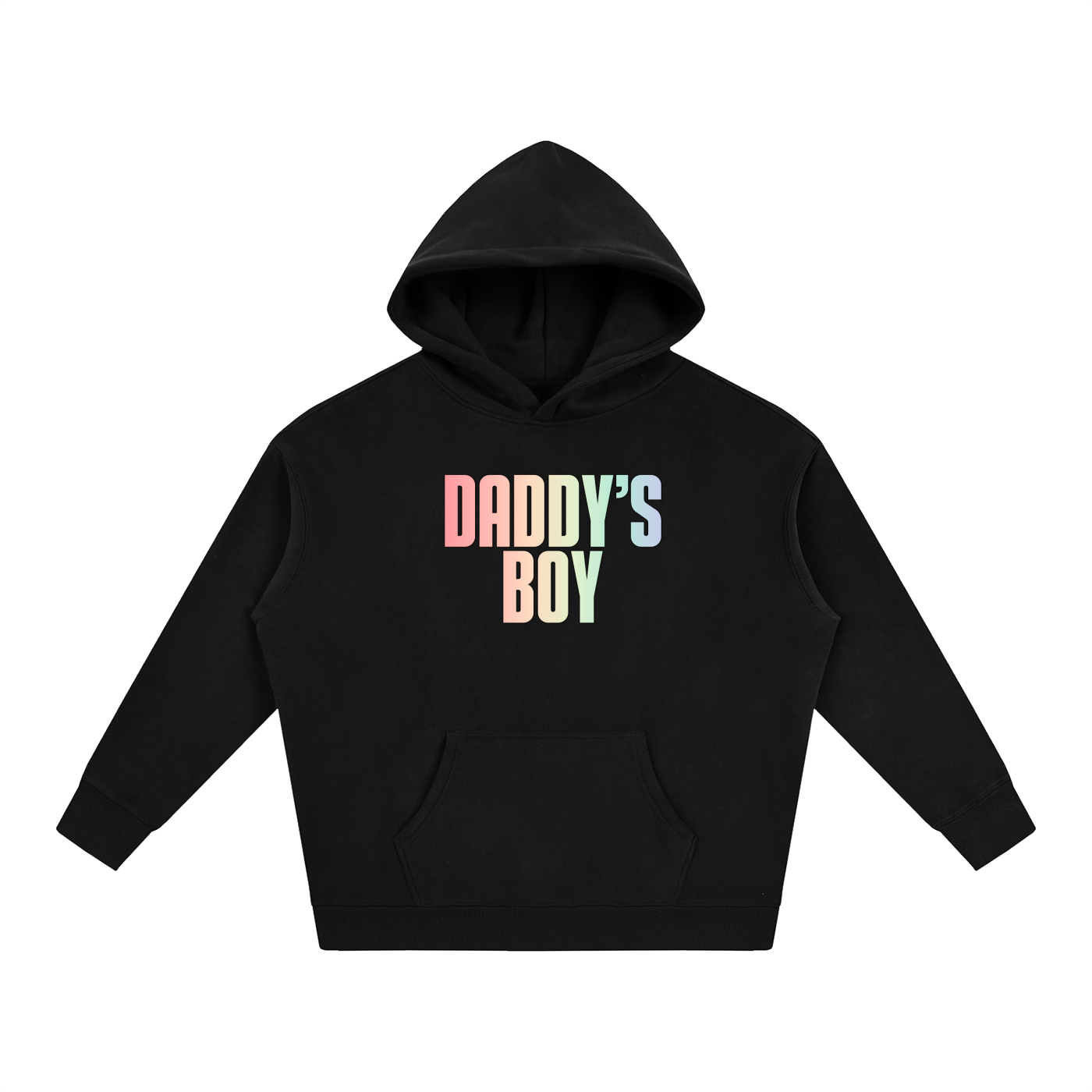 PRIDE OVERSIZED PREMIUM FLEECED HOODIE - DADDY'S BOY