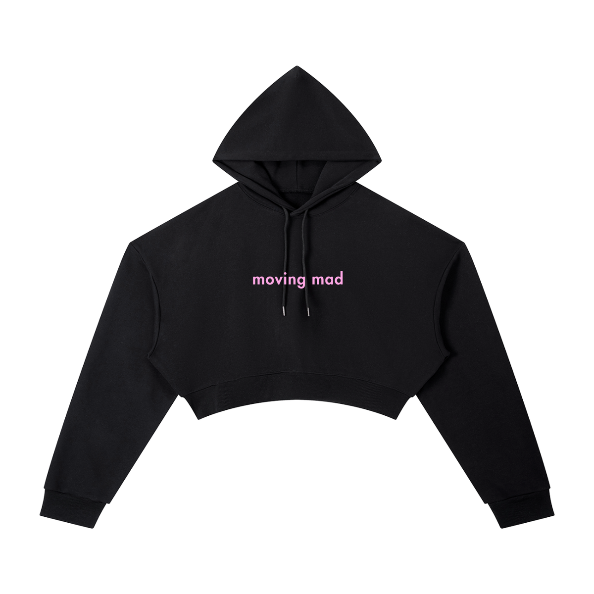 WOMEN'S CROPPED HOODIE - MOVING MAD