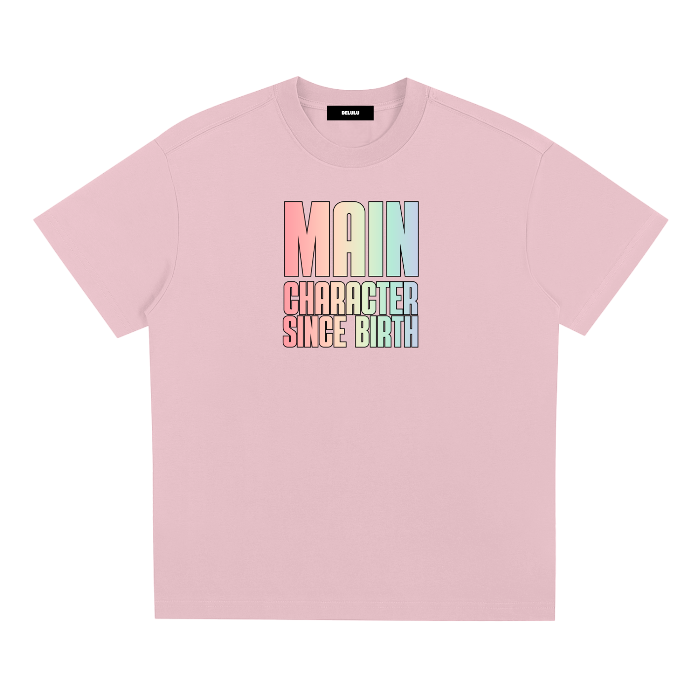 PRIDE LOOSE FIT UNISEX T-SHIRT - MAIN CHARACTER SINCE BIRTH