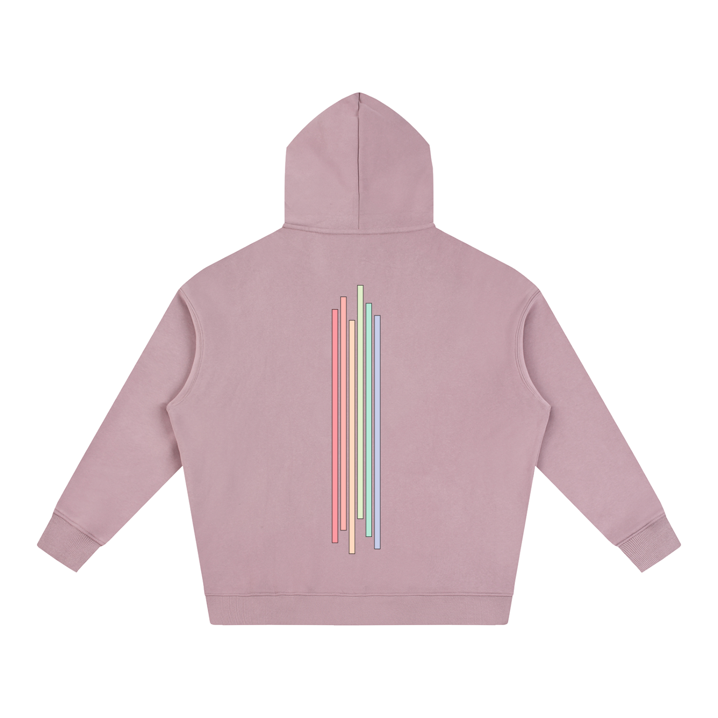PRIDE OVERSIZED PREMIUM FLEECED HOODIE - YOU ARE EXACTLY WHO YOU SHOULD BE