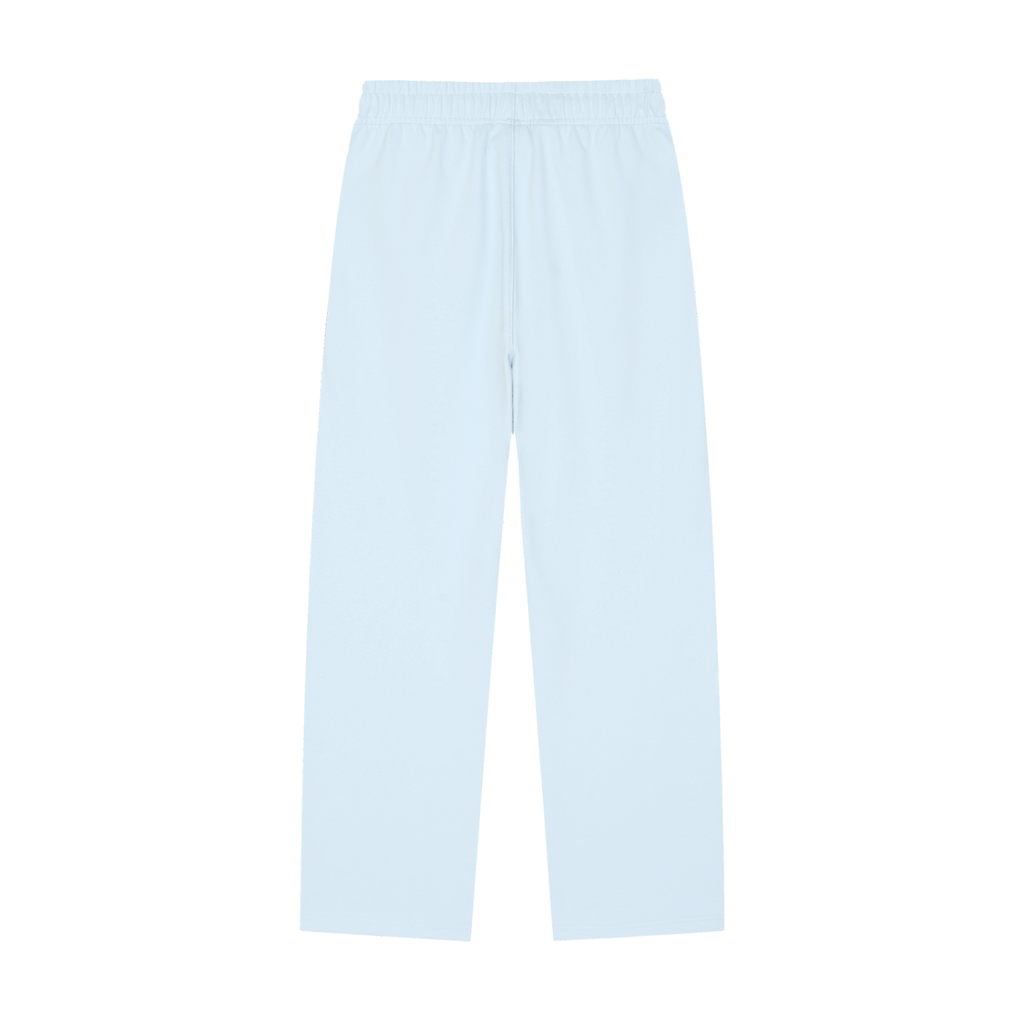 STRAIGHT-LEG SWEATPANTS UNISEX - BLUE