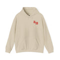 QUITTERS CLUB HOODIE - USED TO GIVE 110% BEIGE/RED