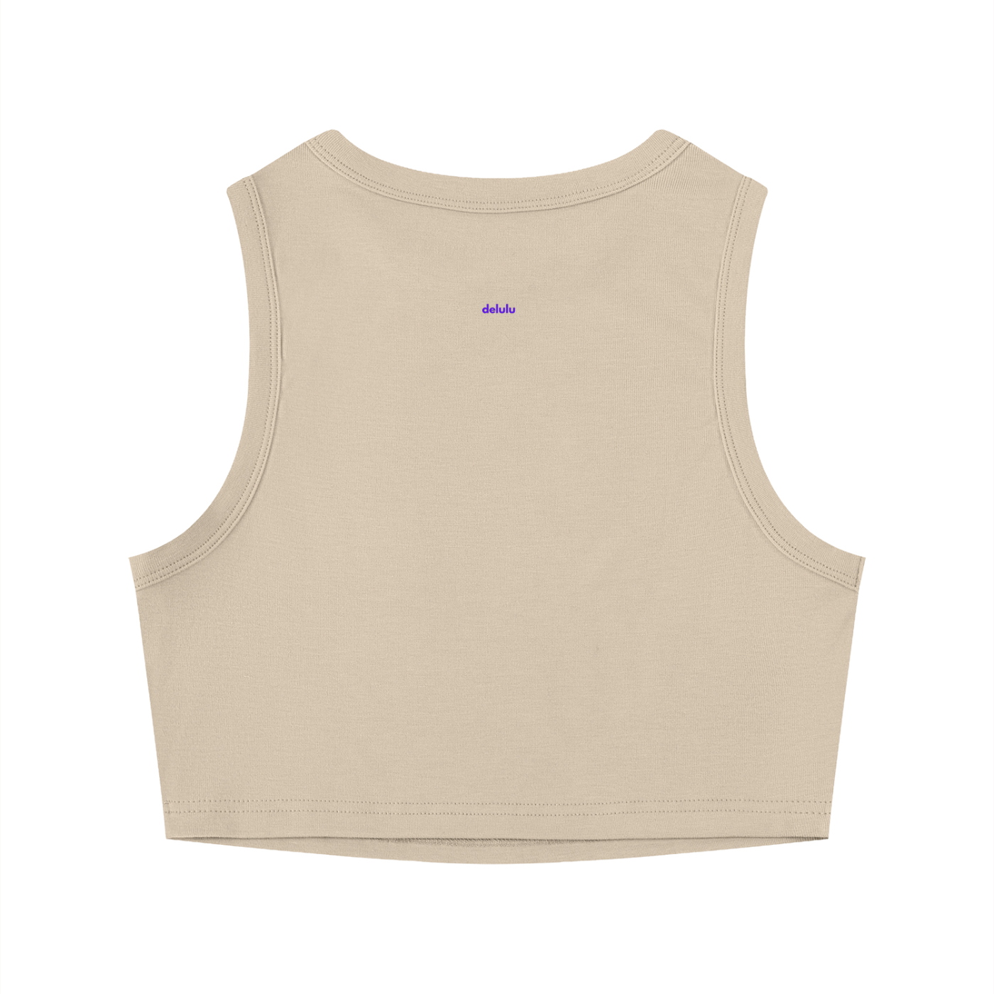 MAIN CHARACTER TIGHT CREWNECK CROP TANK TOP -  UNSUPERVISED