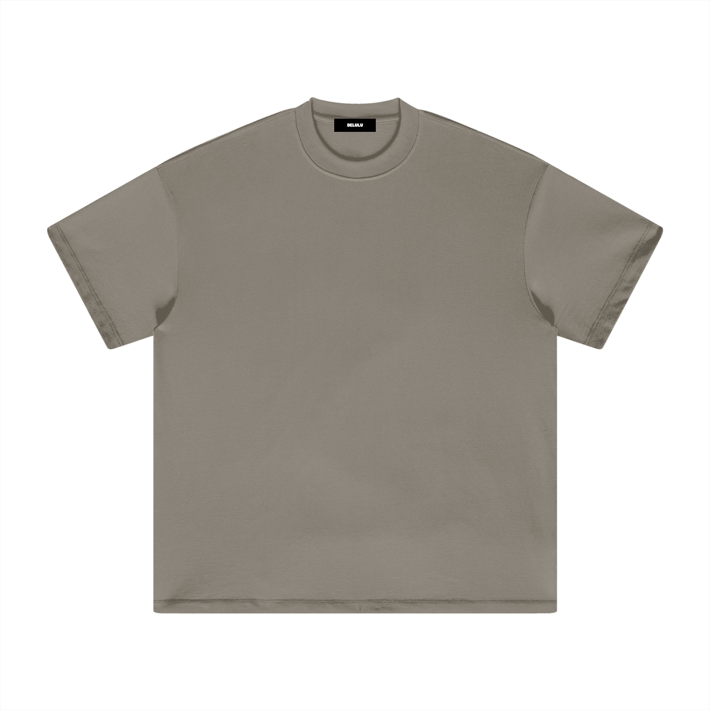 UNISEX HEAVYWEIGHT EARTH TONE T-SHIRT GRAY CAMEL