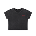 SNOW WASHED CROP TOP - DELULU CLUB