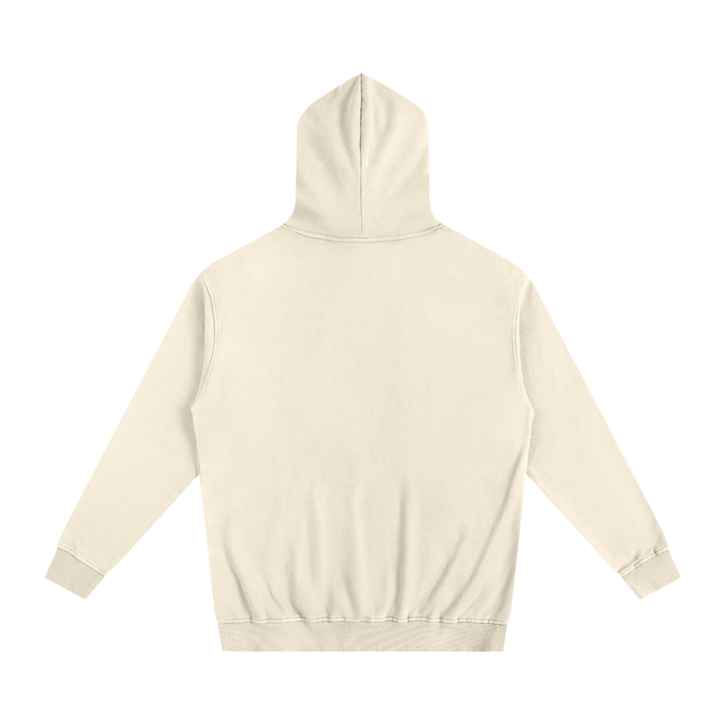 BASIC OVERSIZED ESSENTIAL HOODIE APRICOT CREAM