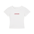 WOMEN`S CROPPED T-SHIRT - PERSIAN & PRETTY