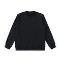 BASIC ESSENTIAL HEAVYWEIGHT CREWNECK SWEATSHIRT BLACK