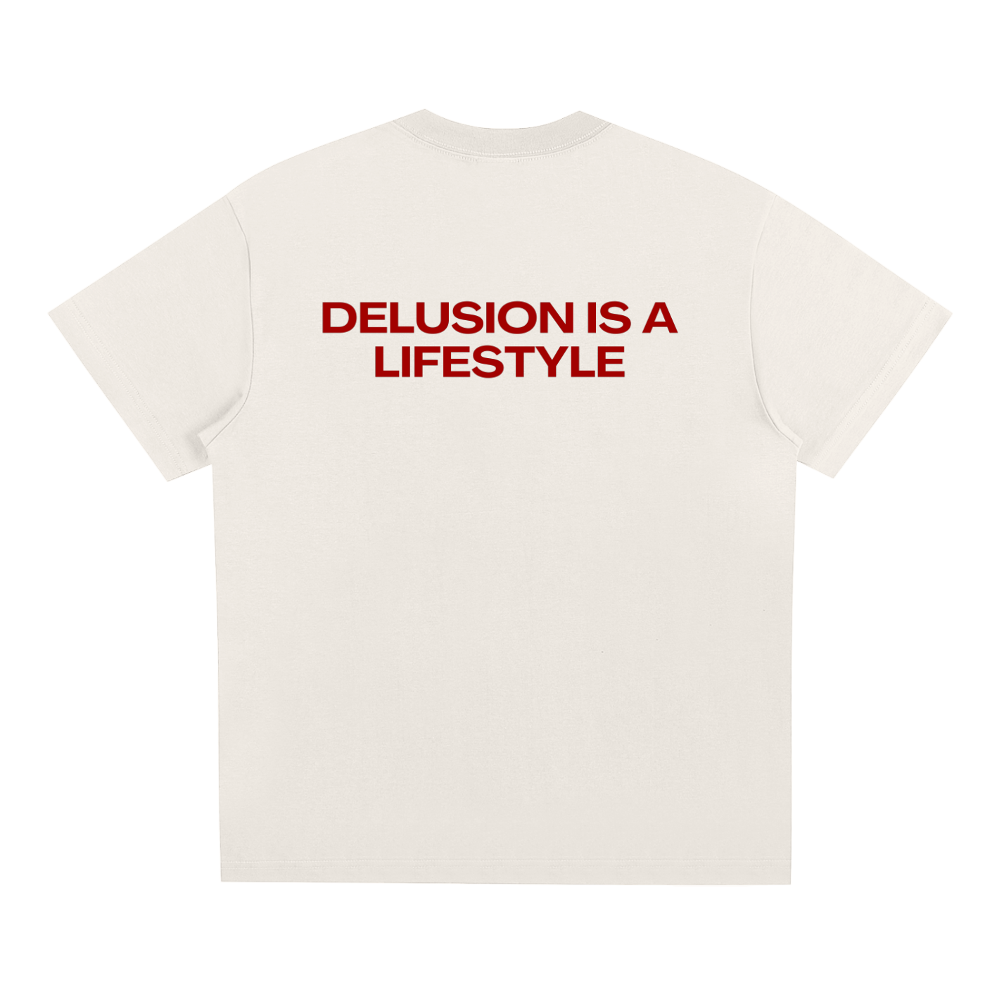 UNISEX LOOSE FIT T-SHIRT - DELUSION IS A LIFESTYLE