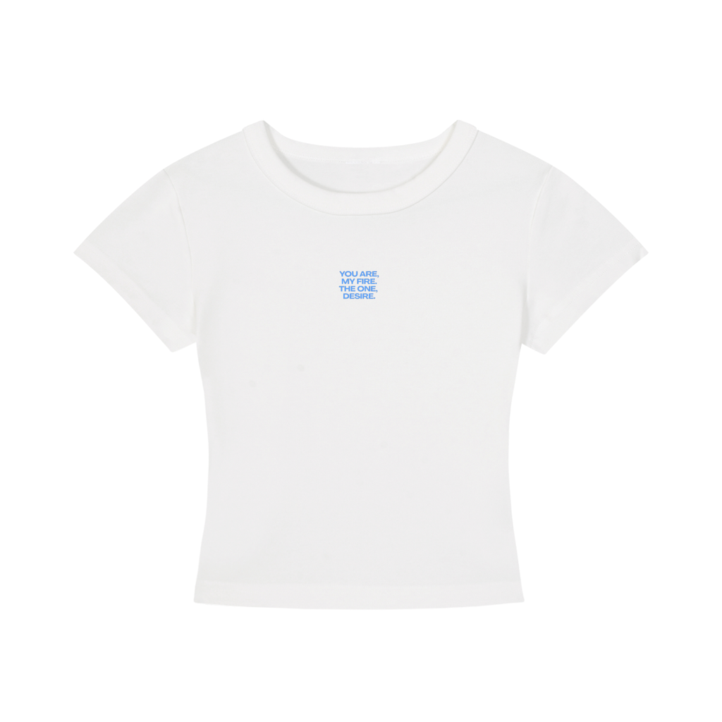 WOMEN'S CROPPED T-SHIRT - HOMECOMING DÜSSELDORF - YOU ARE MY FIRE