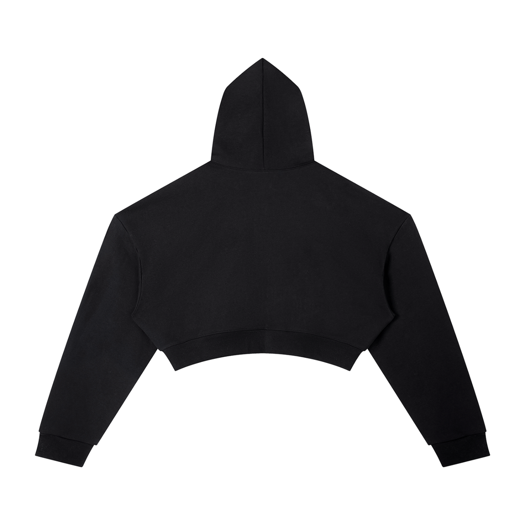 WOMEN'S CROPPED HOODIE - MOVING MAD