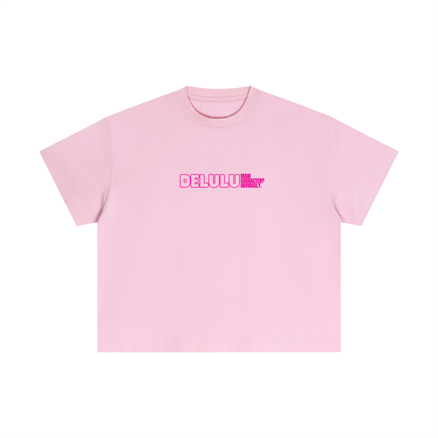MAIN CHARACTER BOXY T-SHIRT - I HATE EVERYONE