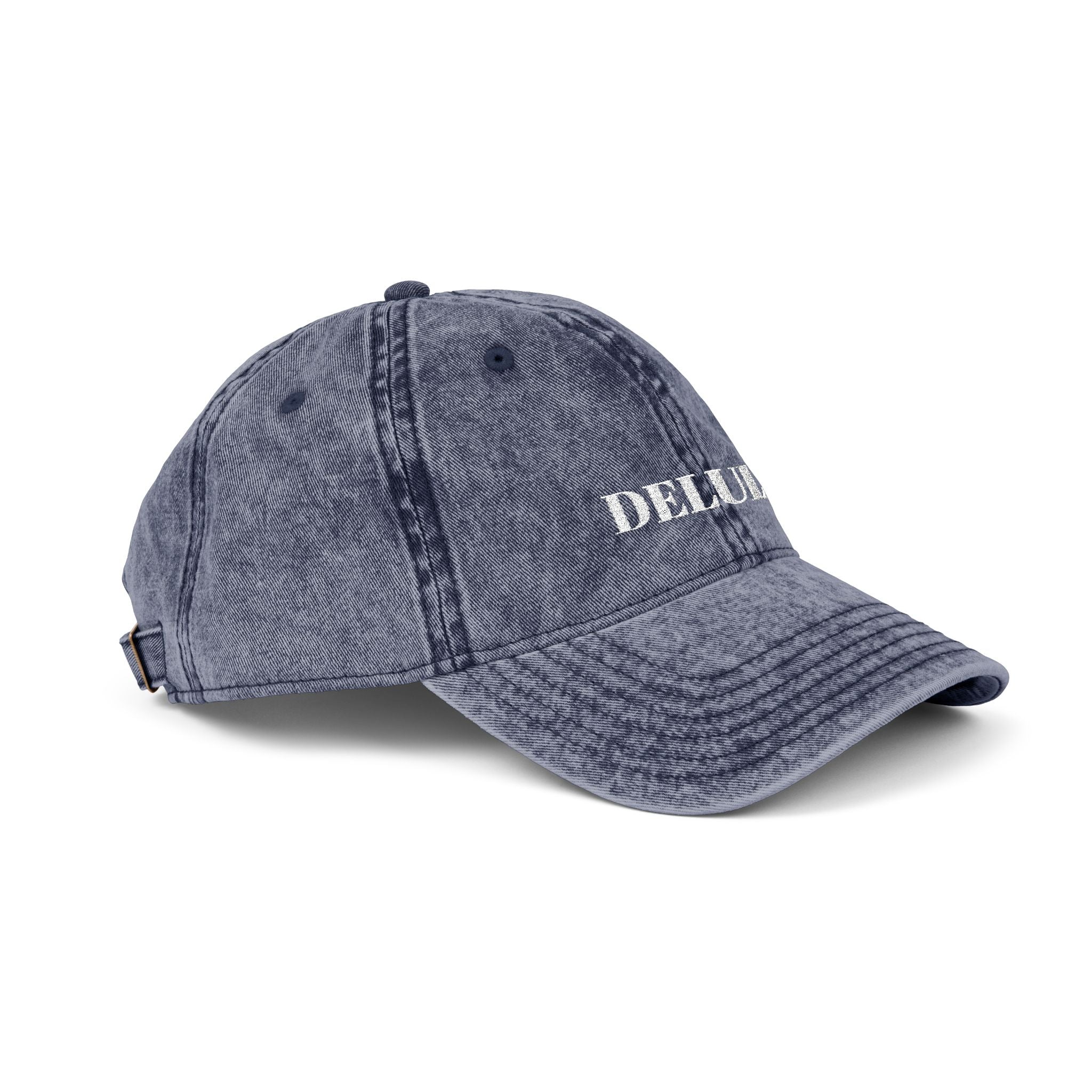 VINTAGE EMBROIDERED CAP - DELULU
