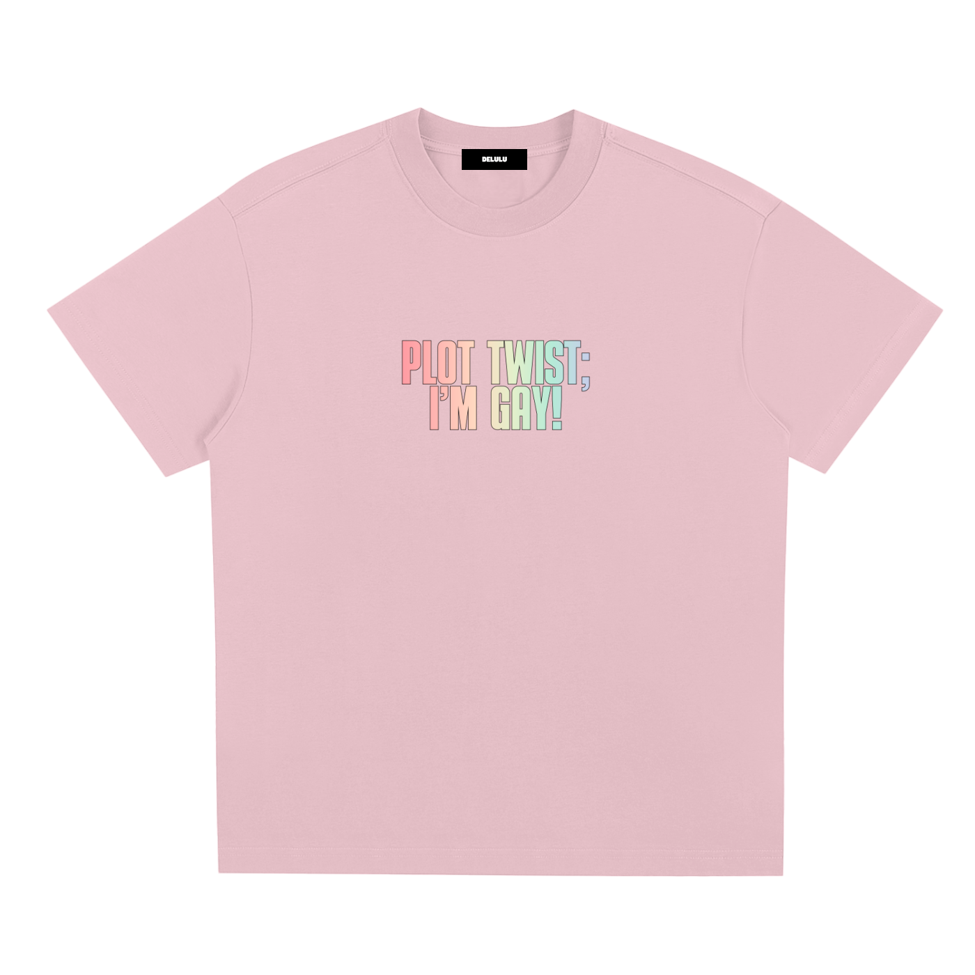 PRIDE LOOSE FIT UNISEX T-SHIRT - PLOT TWIST: I´M GAY