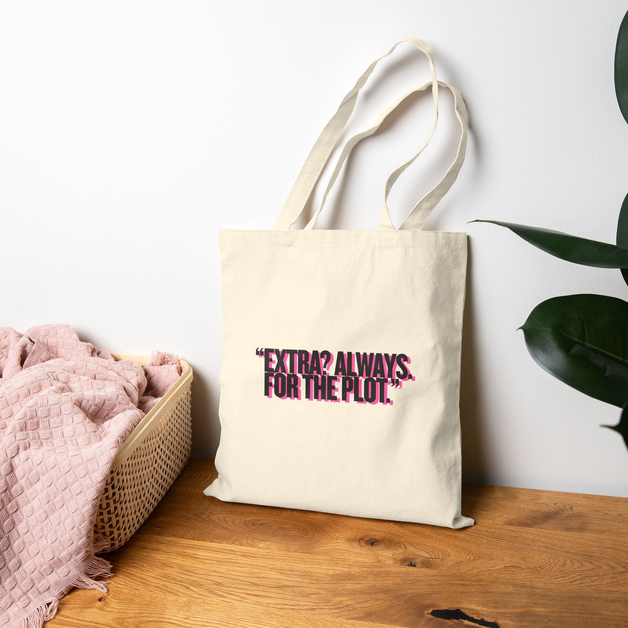 01 TOTE BAG - MAIN CHARACTER VIBES COLLECTION