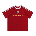 UNISEX CONTRAST TAPE T-SHIRT - WORLD CUP - RO RO RO