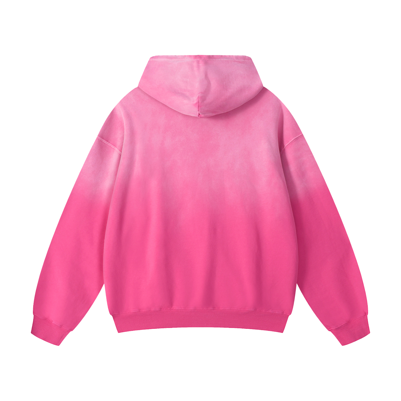 PREMIUM UNISEX BASIC SUNFADE HEAVYWEIGHT OVERSIZED HOODIE PINK