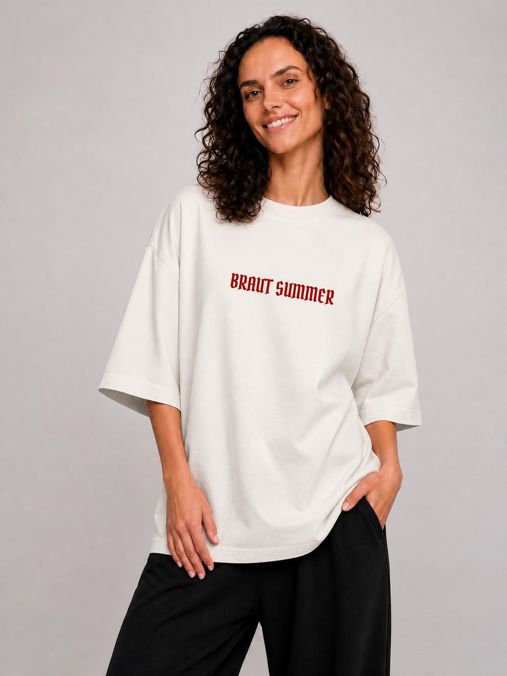 UNISEX LOOSE FIT T-SHIRT - WORLD CUP - BRAT SUMMER