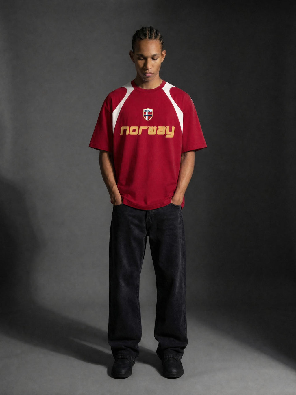 UNISEX COTTON T-SHIRT WORLD CUP - NORWAY - NUSA