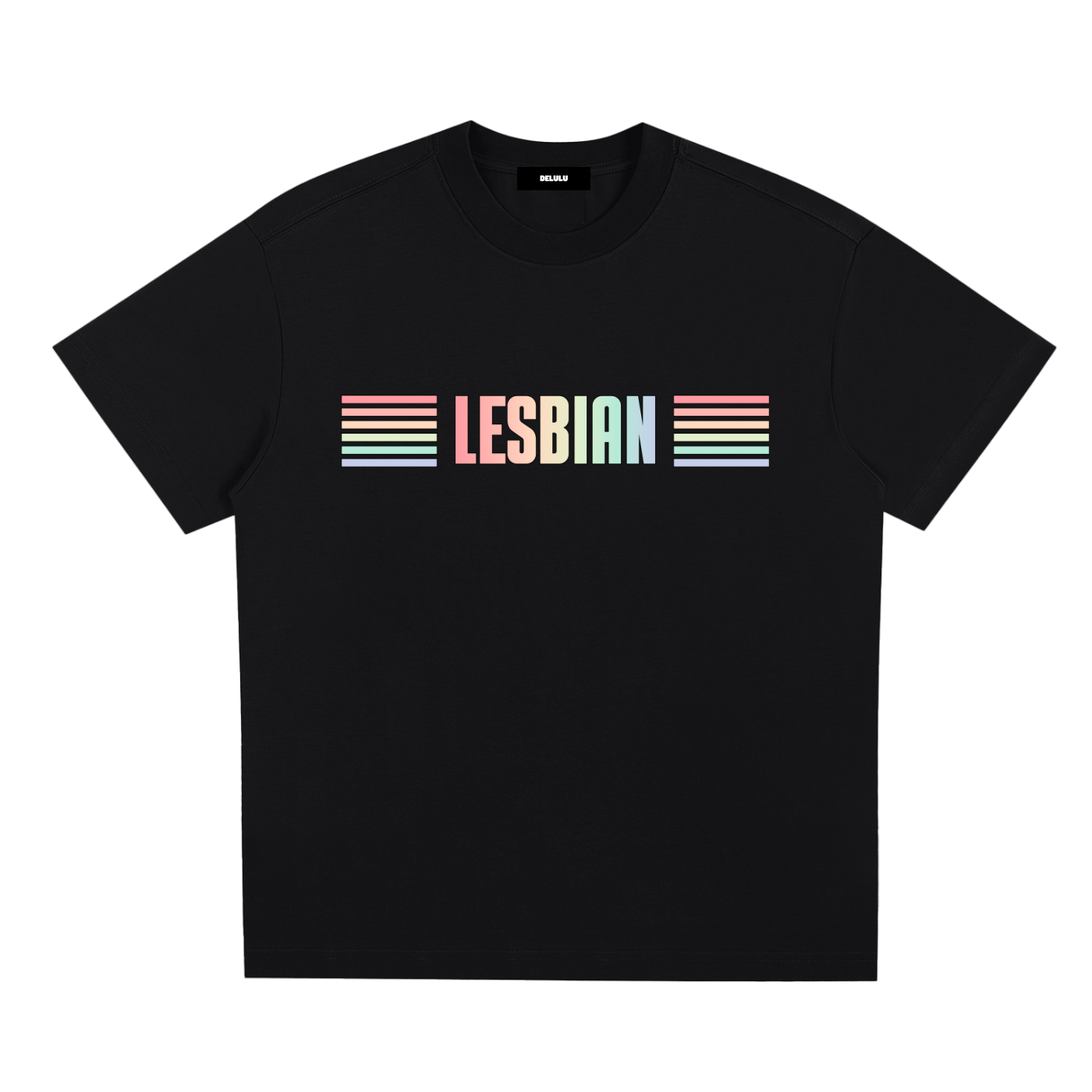PRIDE LOOSE FIT UNISEX T-SHIRT - LESBIAN