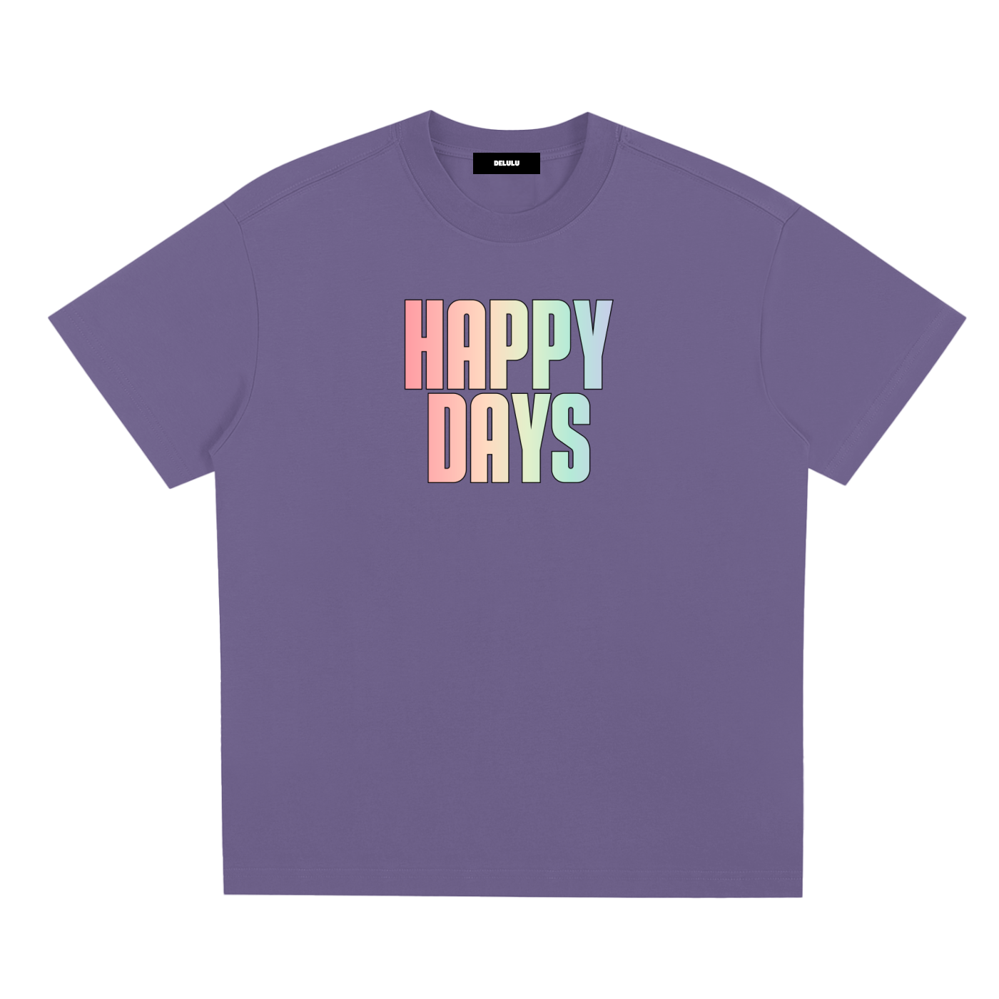 PRIDE LOOSE FIT UNISEX T-SHIRT - HAPPY DAYS