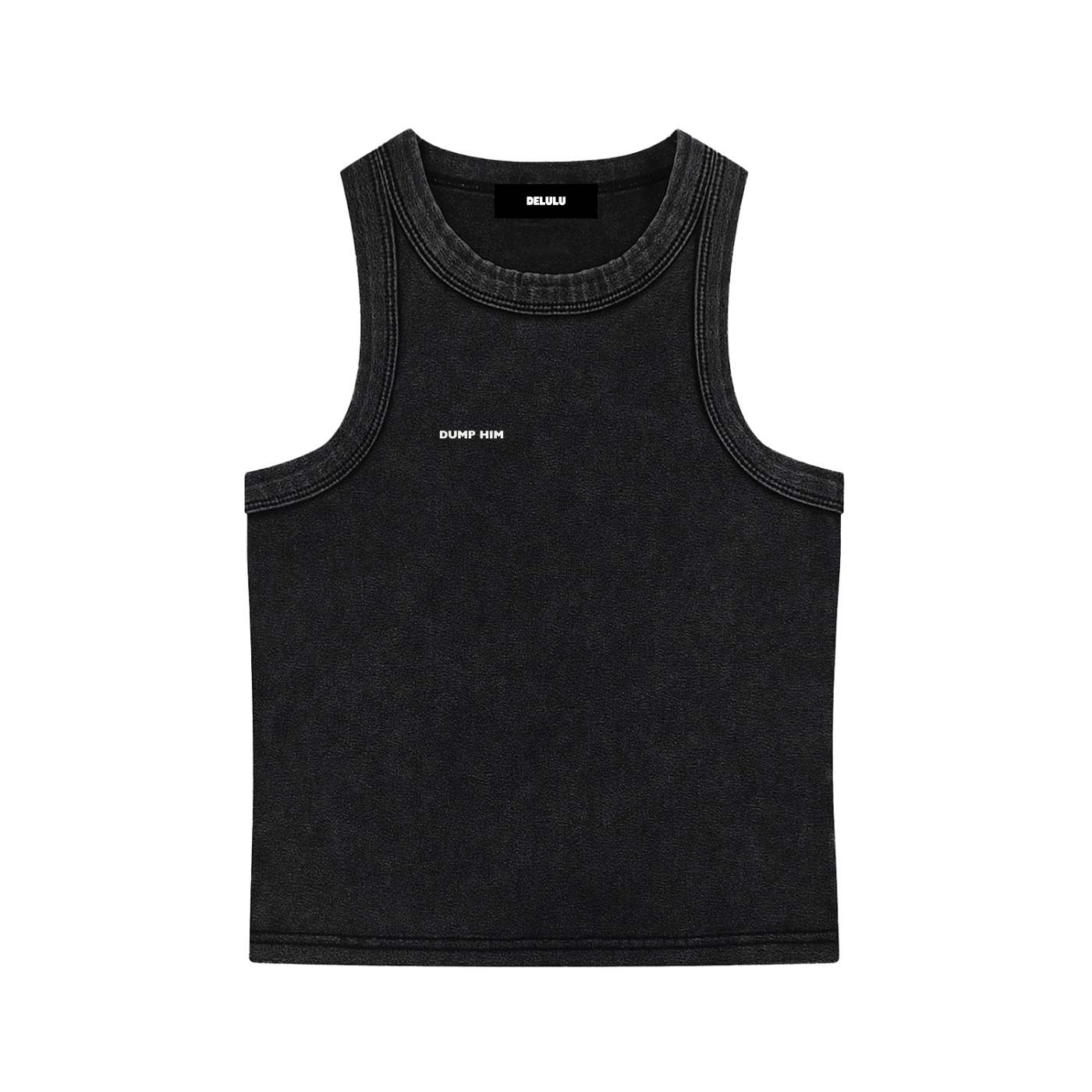 SNOW WASHED TANK TOP DUMP HIM