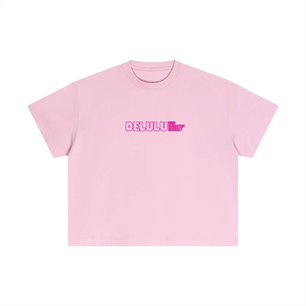 MAIN CHARACTER BOXY T-SHIRT - DON'T COME FOR MY CHARACTER