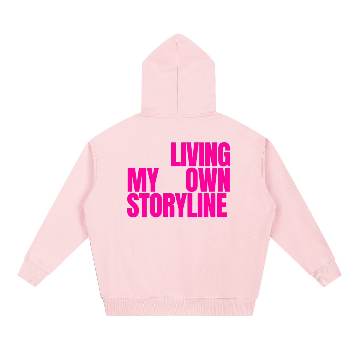 MAIN CHARACTER VIBE HOODIE - LIVING MY OWN STORYLINE