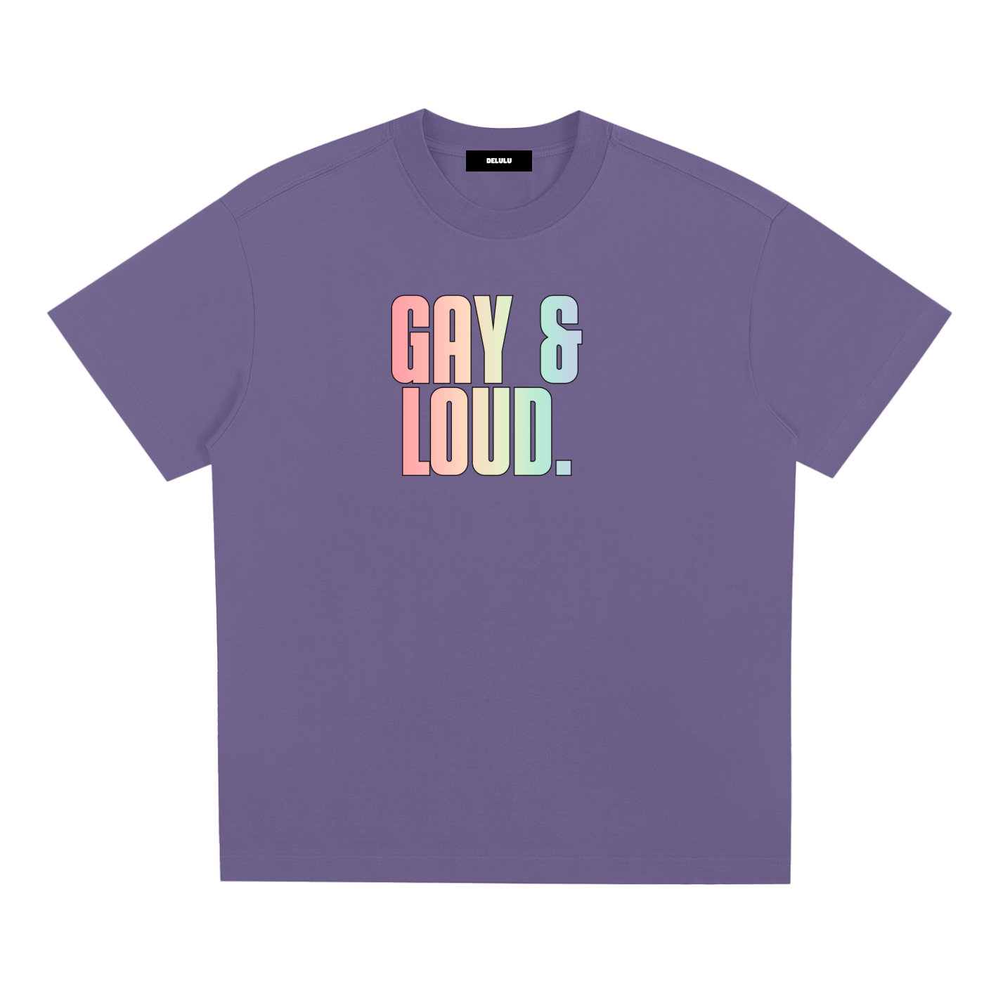 PRIDE LOOSE FIT UNISEX T-SHIRT - GAY & LOUD