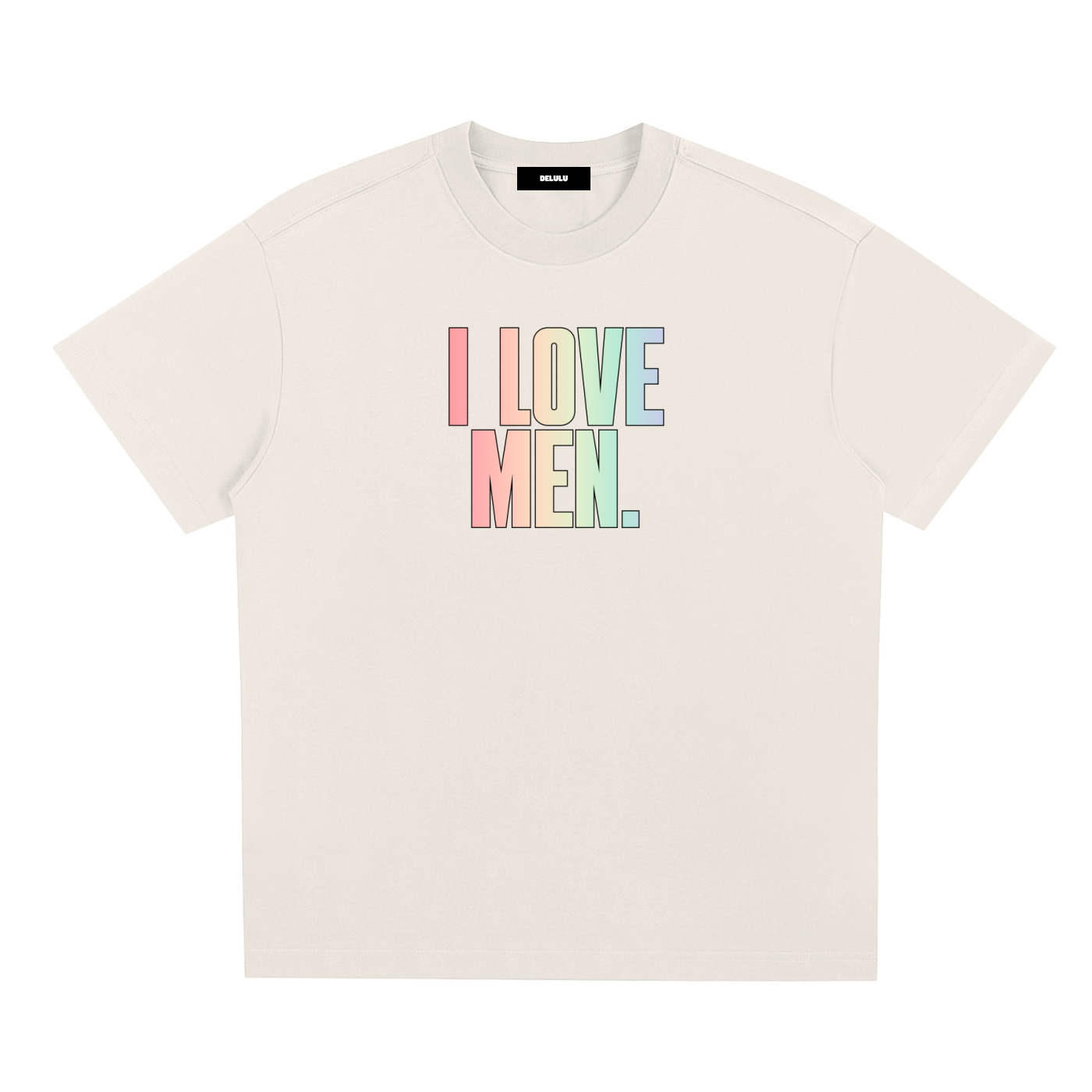 PRIDE LOOSE FIT UNISEX T-SHIRT - I LOVE MEN
