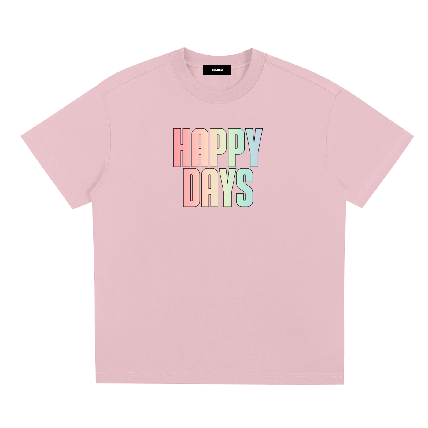 PRIDE LOOSE FIT UNISEX T-SHIRT - HAPPY DAYS