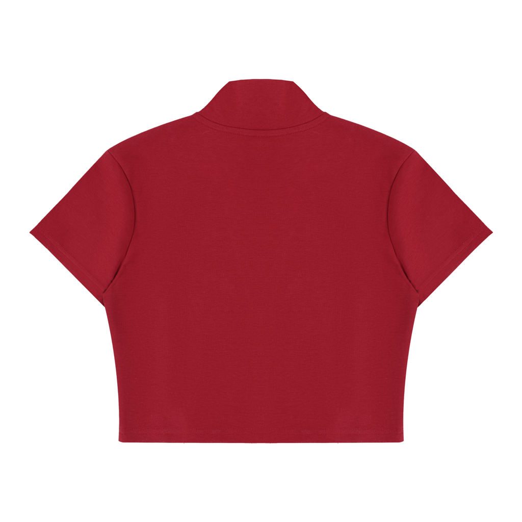 WOMEN'S CROPPED FULL ZIP T-SHIRT WORLD CUP - NORWAY
