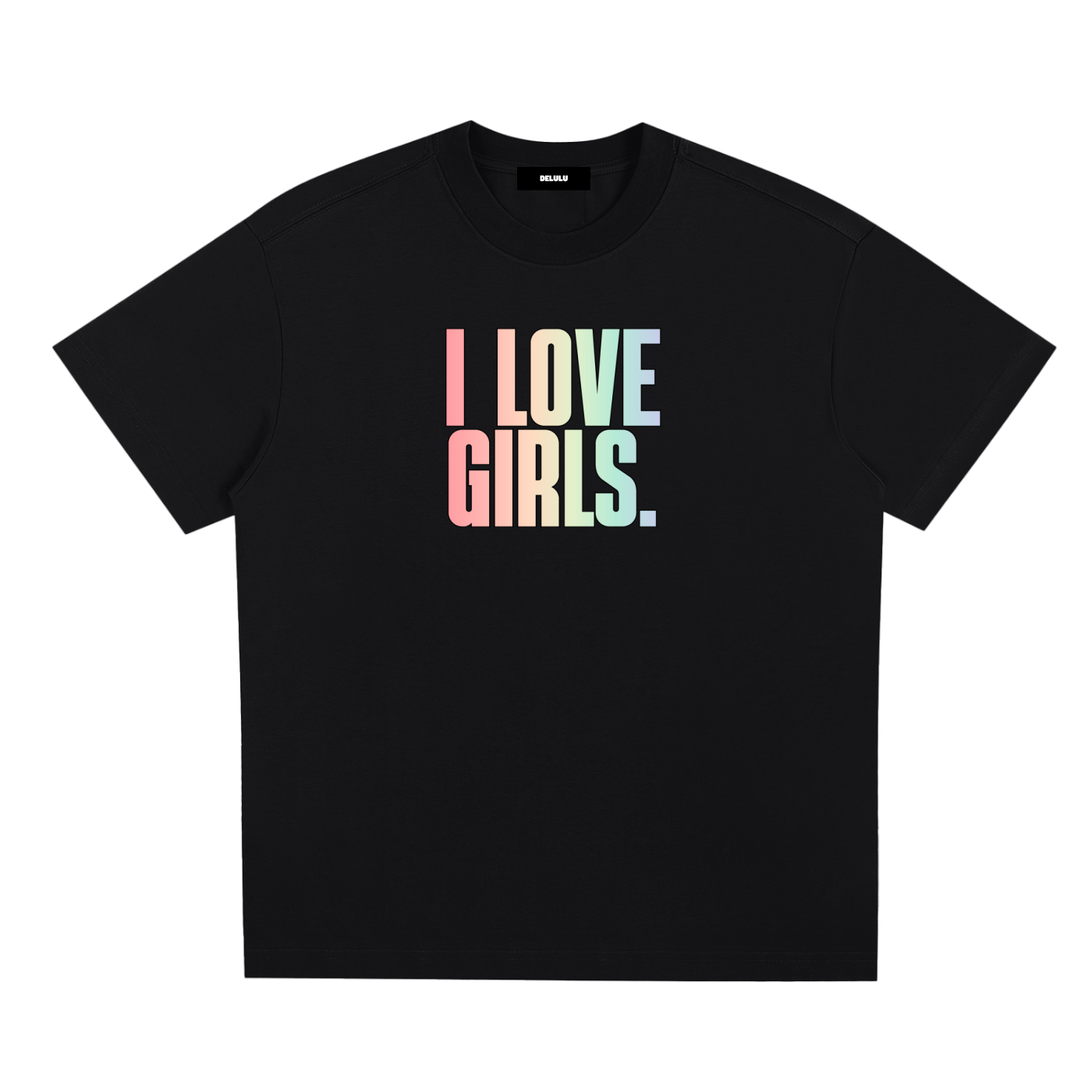 PRIDE LOOSE FIT UNISEX T-SHIRT - I LOVE GIRLS