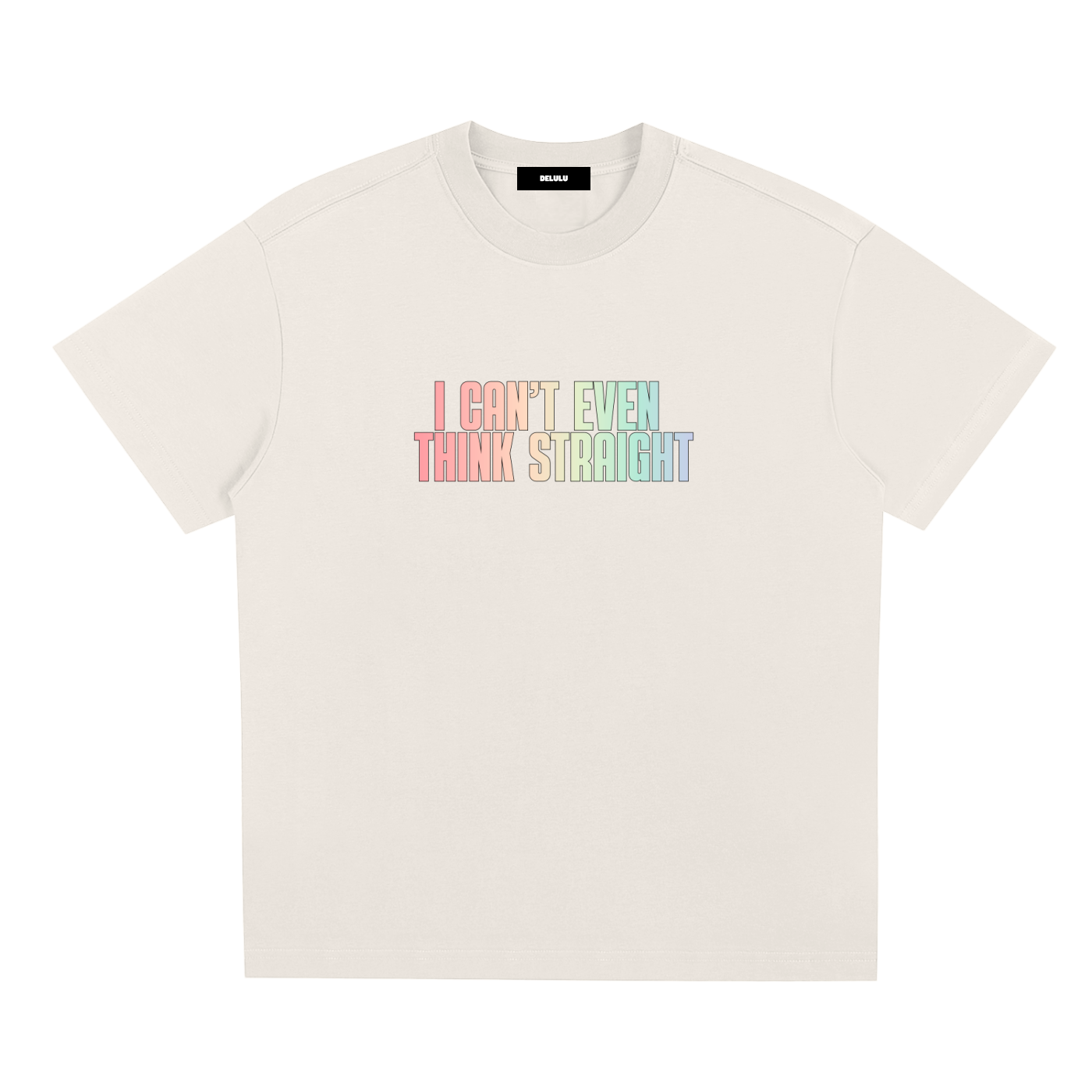 PRIDE LOOSE FIT UNISEX T-SHIRT - I CAN´T EVEN THINK STRAIGHT