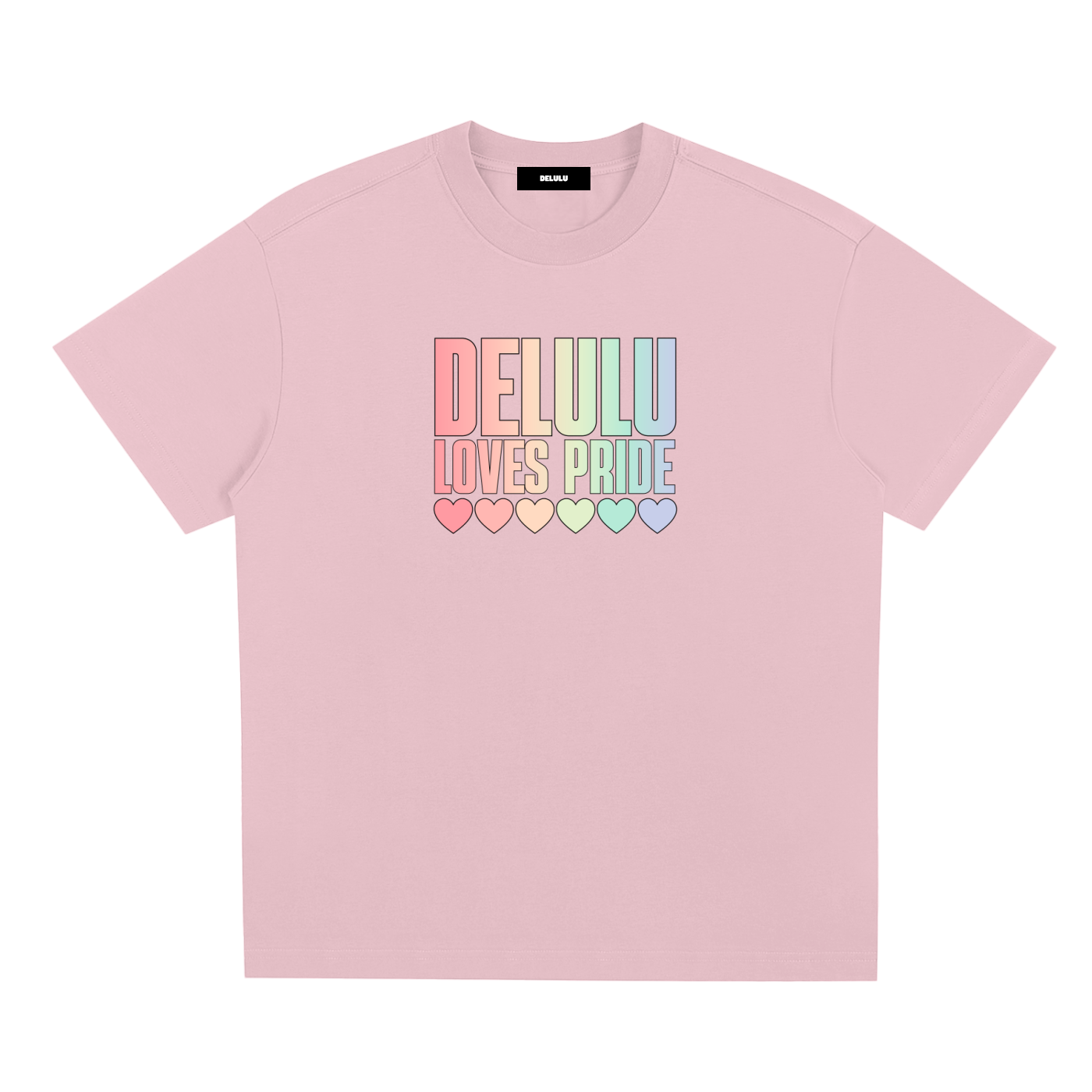 PRIDE LOOSE FIT UNISEX T-SHIRT - DELULU LOVES PRIDE