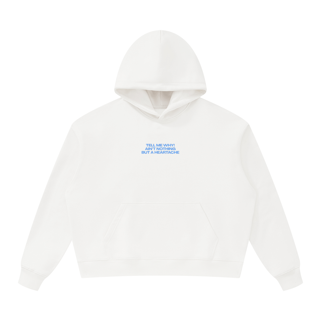 UNISEX OVERSIZED HEAVYWEIGHT HOODIE - HOMECOMING DÜSSELDORF - TELL ME WHY